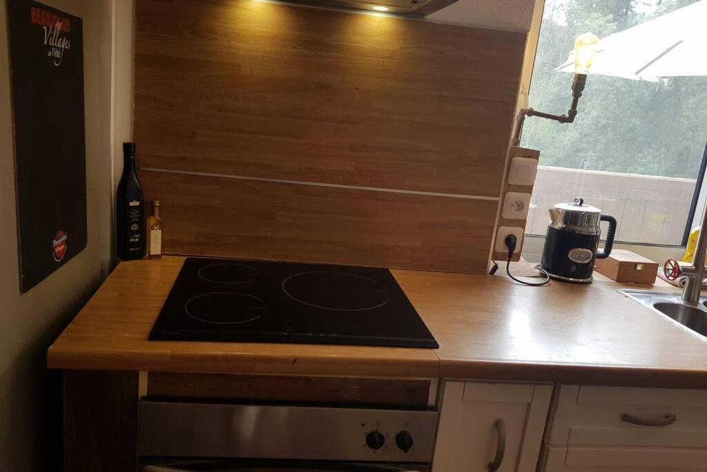 L'Idyllique - Studio Prive Sous Maison Saint-Didier-sur-Beaujeu Eksteriør bilde