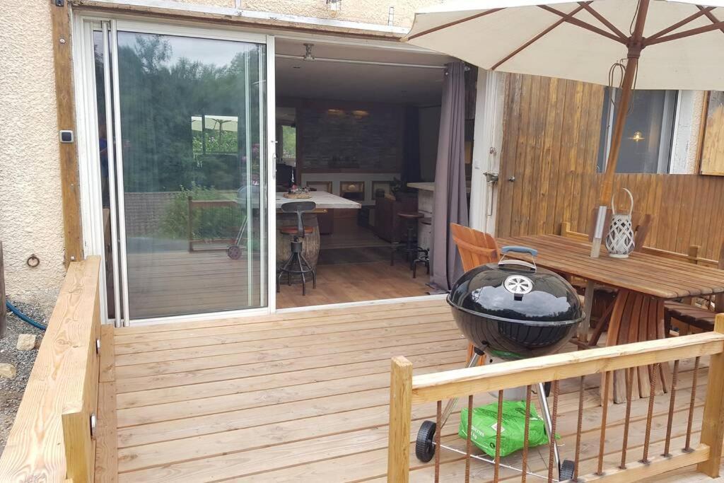 L'Idyllique - Studio Prive Sous Maison Saint-Didier-sur-Beaujeu Eksteriør bilde