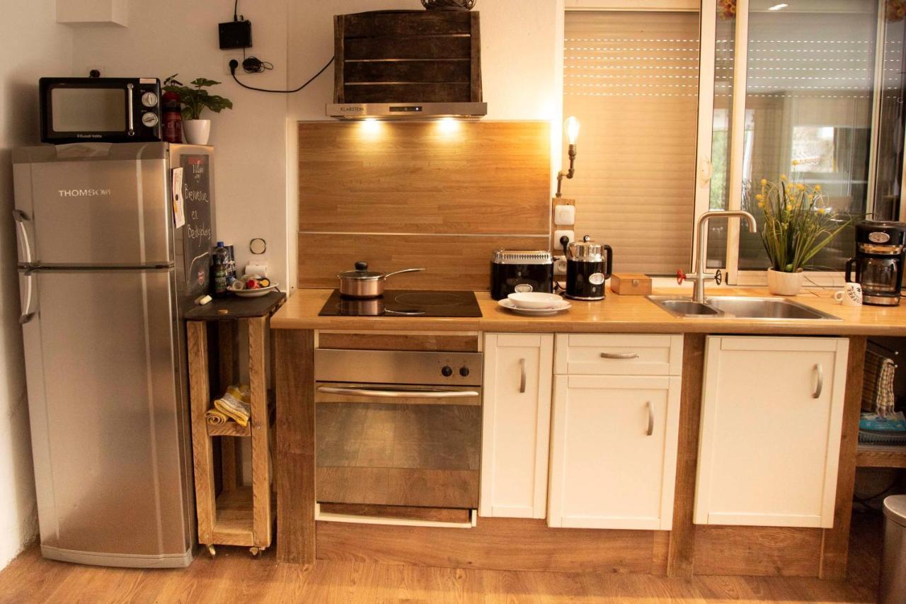 L'Idyllique - Studio Prive Sous Maison Saint-Didier-sur-Beaujeu Eksteriør bilde